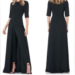 Kay Unger Davina Romper walk thru jumpsuit dress
BLACK SIZE 10. 2043